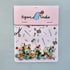 Pigeon Wishes Buttons | Painterly (Set of 15) - 15mm